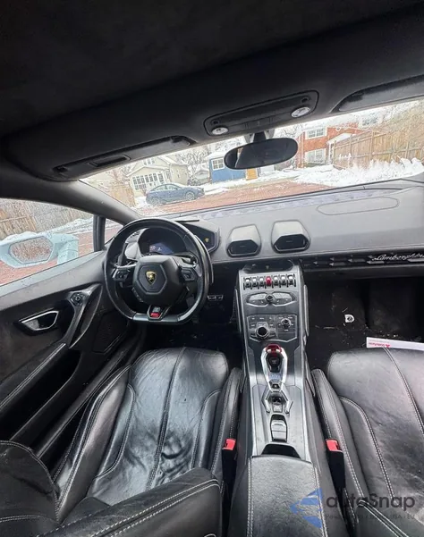 2015 Lamborghini Huracan z USA, uszkodzony, nr VIN ZHWUC1ZF8FLA03249